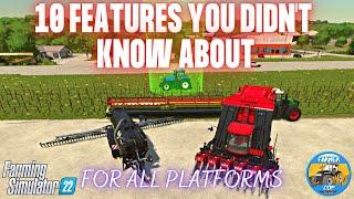 10 FEATURES YOU DIDN'T KNOW ABOUT - Farming Simulator 22 - (Part 2)