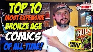 TOP 10 Most Expensive BRONZE AGE Comics of ALL Time!