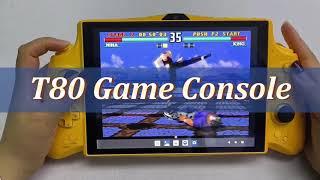 Handheld Console with High Resolution 2K LCD Panel, T80 Game Console, supplier, manufacturer,factory