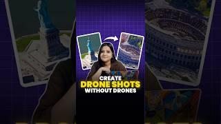 Day 41 of Exploring AI : Create Drone shots of any place without any drone #shorts #ai