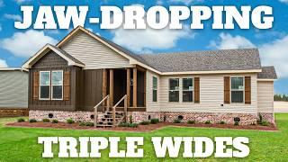 6 Triple Wides You HAVE to see!