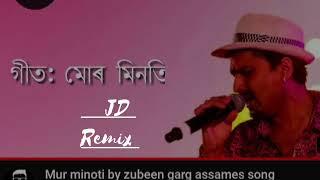 Zubeen Garg - Mur Minoti -- JD(Remix) || Assamese dance music