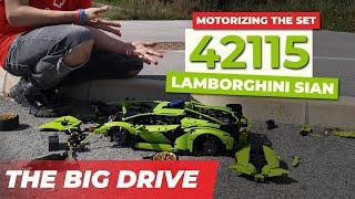 Motorizing 42115 Lamborghini Sián FKP 37 with BuWizz - The big drive