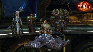 Visions of Azeroth Cutscenes | Dialogues Anduin, Jaina, Thrall, Magni