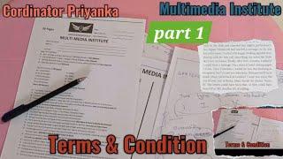 Multimedia Institute Writing Rules Step By Step || Terms & Condition Details  || Work From Home ||