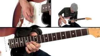 Blues Rock Groove - Floor Blues - Guitar Lesson - Jeff McErlain