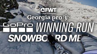 #GoPro POV: Cody Bramwell Storming Down to Victory on Kakhiani - FWT 2025 Georgia Pro