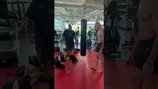 UFC Champion Alex Pereira kicks Nina Drama with 1% power LOL #shorts #ufc #mma