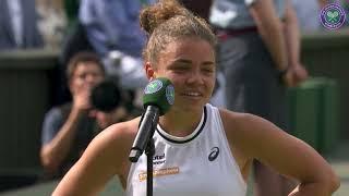 "I will remember this forever!" | Jasmine Paolini | Semi--final On-court Interview | Wimbledon 2024