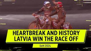 Latvia advance in Dramatic style  #SoN Race Off Semi-Final 2 | FIM Speedway Grand Prix