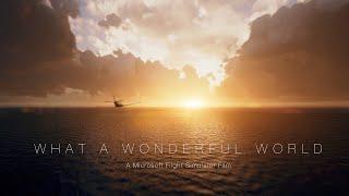 Microsoft Flight Simulator Film - WHAT A WONDERFUL WORLD