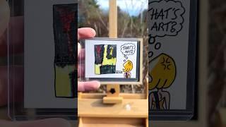This Artist Trading Card is available for trade! That’s Art?: The Scream