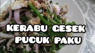 KERABU GESEK PUCUK PAKU | Kak Z