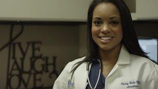 EBONY J. HILTON '04 -- 2015 Pre-Medical Society's Outstanding Service Award in Medicine