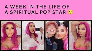 A WEEK IN THE LIFE OF A SPIRITUAL POP STAR ;) strip classes, transformations, beach walks and more!