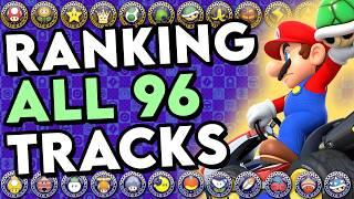 Ranking ALL 96 Tracks In Mario Kart 8 Deluxe!