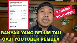 INI NYATA ⁉️ GAJI YOUTUBER PEMULA YANG BARU MONET  KENAPA INI HARUS DI RAHASIAKAN ⁉️‍️