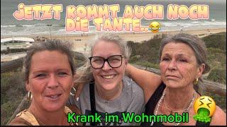 Jetzt kommt auch noch die Tante zu Besuch krank im Wohnmobil #vanlife #vlog #wohnmobil #spanien