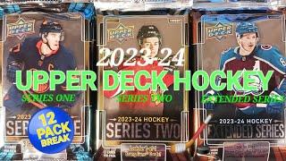 WHY DON'T THEY SELL A BOX LIKE THIS?  2023-24 UPPER DECK HOCKEY SERIES 1, 2, & EXTENDED HOBBY BREAK