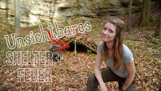 ​​24h Bushcraft-Tour mit unsichtbaren Shelter & Feuer​ ​🪓​