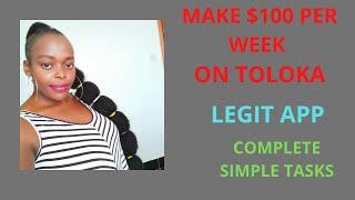 Toloka Yandex Review. Make $100 Weekly. How Toloka works & How To Create An Account.
