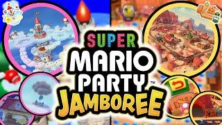 Every SECRET & CHANGE in the RETRO Boards in Super Mario Party Jamboree! (Analysis & Comparison)