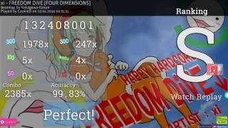 Cookiezi 800pp xi - FREEDOM DiVE [FOUR DIMENSIONS]