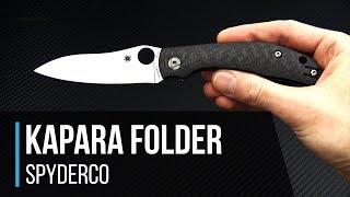 Spyderco Kapara Phillips Redback Compression Lock Folder Overview