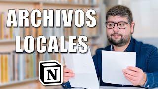 Cómo Enlazar Archivos Locales en Notion | Link4Local