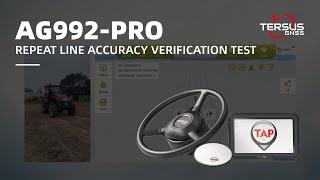 AG992-PRO Repeat Line Accuracy Vertification Test