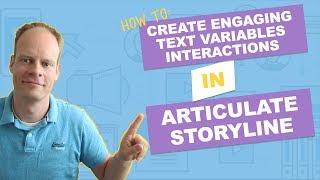 Storyline 360: How to create engaging text variables interactions