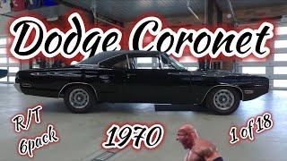 1970 Dodge Coronet R/T 440 6 pack!  GOLDBERG'S GARAGE Ep 20