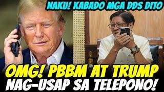 OMG!! PBBM AT TRUMP NAGTAWAGAN!! MAY MATINDING NAPAG-USAPAN??