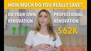 Renovation Cost Comparison: DIY vs PROFESSIONAL | Design Time