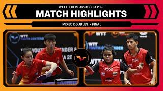 Xue/Han vs Pal/Baisya | XD Final | WTT Feeder Cappadocia 2025