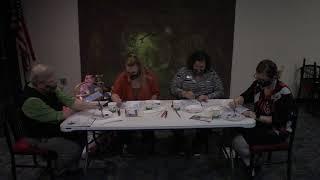 Canvas Paint Class- Winter Cardinal