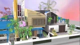 CONCEPT OF EXTERIOR DESIGN MANFREDONIA GARGANO VILLE 3D