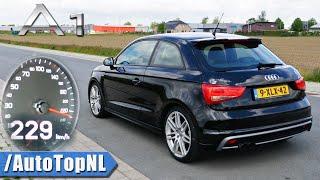 AUDI A1 1.4 TFSI 0-229 ACCELERATION & SOUND by AutoTopNL