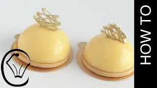 Lemon Curd Tart Dome Entremet by Cupcake Savvy's Kitchen