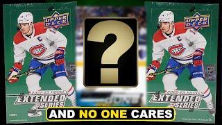 THE HOTTEST 2022-23 ROOKIE... IS IN EXTENDED?!? - 2022-23 Upper Deck Extended Hockey Hobby Box x2