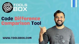 How to Use Code Difference Comparison Tool | WWW.TOOLSBOX.COM