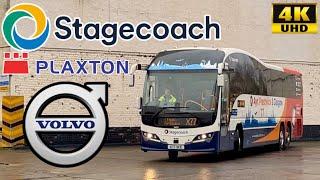 [Stagecoach West Scotland: X77 Ayr to Glasgow via Prestwick & Monkton] Plaxton Elite Volvo B11RT