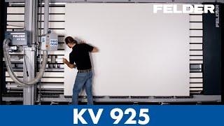 Felder® KV 925 -  Plattenaufteilsäge, vertikal | Felder-Group