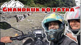 ADVENTURE  | GHANDRUK KO YATRA ️ | Nischal Lmc |