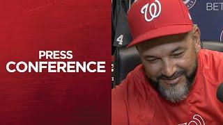 Davey Martinez Following James Wood's First Career Homer | Press Conference | Washington Nationals