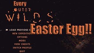 Every official Outer Wilds Easter Egg(Base Game)