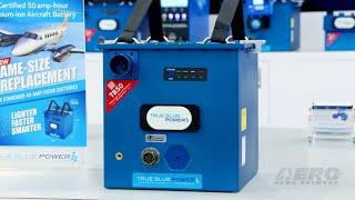 Aero-TV: True Blue Power’s Next Generation Battery Technology