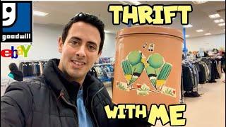 Thrift with me GOODWILL FILLED my Bags! Sourcing RESELL eBay FULL-TIME Selling PROFIT how to