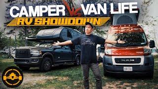 Van Life and Truck Camper Comparison | 2021 Winnebago Solis vs 2021 Lance 650