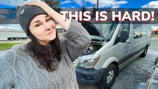 Van Life Is HARD! | Back to State no. 1: California